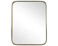 Nástenné zrkadlo Thea 40x50 cm, zlaté%