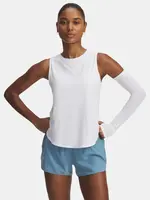Dámské tílko Under Armour UA Launch Elite Tank-WHT - Dámské