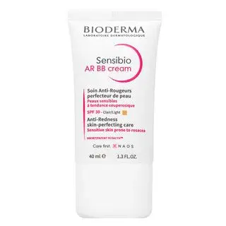 Bioderma Sensibio BB krém AR BB Cream Anti-Redness Skin-Perfecting Care SPF 30 Light 40 ml