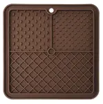 EPIC PET Lick & Snack lízacia podložka štvorec hnedý 20 x 20 cm