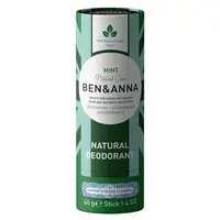 BEN & ANNA Tuhý dezodorant BIO Mint 40 g