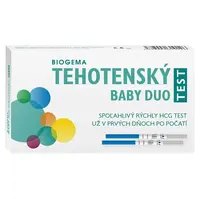 BABY TEST DUO tehotenský test 1 x 2 ks