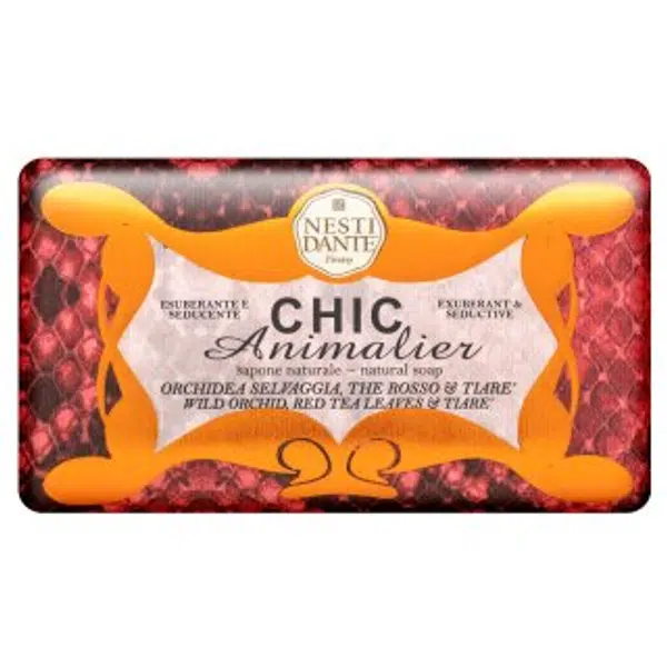 Nesti Dante Chic mydlo Animalier Natural Soap Red Pyton 250 g