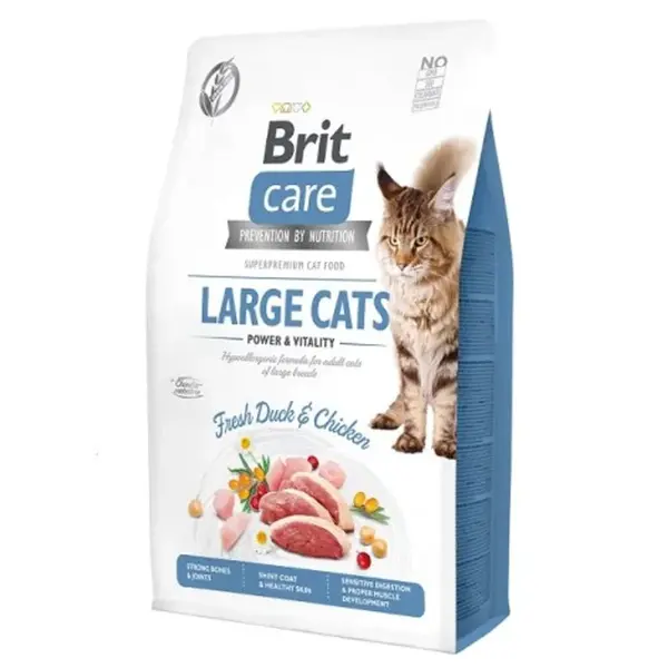 Brit Care Cat Grain-Free Large cats Power & Vitality 2 kg