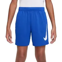 Nike DRI-FIT MULTI+ Chlapecké šortky, modrá, velikost
