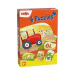 Haba Puzzle pro nejmenší Farma 6 ks