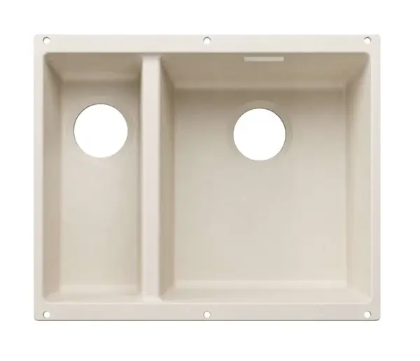 Blanco Subline 340/160 - Silgranitový drez, 53x40 cm, drez vpravo, jemná biela 527812