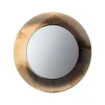 Laufen Kartell - Zrcadlo v rámu, průměr 78 cm, zlatá H3863310870001