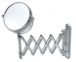 Novaservis Koupelnové doplňky - Kosmetické zrcátko zvětšovací, vytahovací, chrom 6968,0
