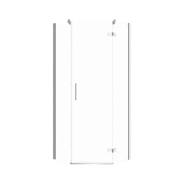 Cersanit Jota - Sprchový kout 80x80 cm, pravý, chrom/čiré sklo S160-009