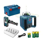 Bosch - Rotačný laser, dosah 300 m, s batériami a príslušenstvom 0601061704