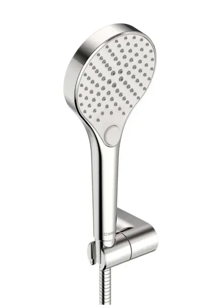 Hansa Viva - Set sprchovej hlavice, držiaka a hadice, 3 prúdy, chróm 44170220