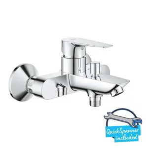 Grohe Start Edge - Vaňová nástenná batéria, chróm 24198001