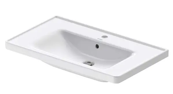 Duravit D-Neo - Umývadlo, 80x48 cm, 1 otvor na batériu, biela 2367800000