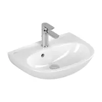 Villeroy & Boch O.novo - Umývadielko 50x38 cm, s prepadom, otvor na batériu, alpská biela 43405001