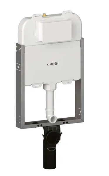 Kludi Unifix - Podomítková splachovací nádrž, stavební výška 114 cm 79108