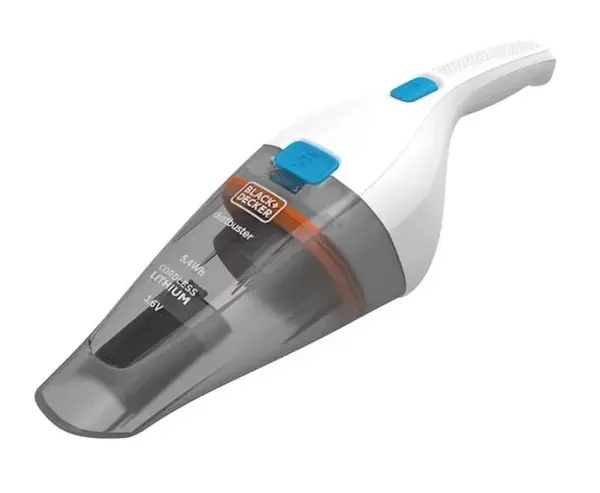 BLACK+DECKER - 3,6V AKU ruční vysavač, nabíjecí stanice NVC115JL-QW