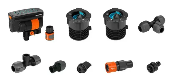 Gardena Pipeline - Sada pro zahradní zavlažování Pipeline, s výkyvným zavlažovačem 08272-20