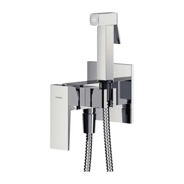 OMNIRES Fresh - Bidetová batéria pod omietku, so spŕškou, s telesom, chróm SYSFRBI2CR