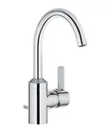 Kludi Zenta - Páková umývadlová batéria, s otočným výtokom a výpustom, chróm 382550575