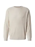 JJ Rebel Sveter 'JREBLOGAN'  krémová