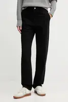 Džíny Calvin Klein Jeans dámské, černá barva, LV047D772G