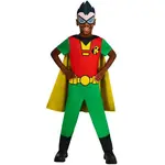 TEEN TITANS GO ROBIN detský kostým veľkosť S(122-128cm)