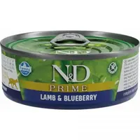 N&D CAT PRIME LAMB & BLUEBERRY 70 GR