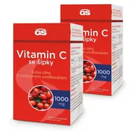 GS Vitamin C 1000 se šípky, 2 × 120 tablet