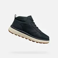 Tmavě modrá pánská kotníková obuv Geox Granito + Grip - Pánské