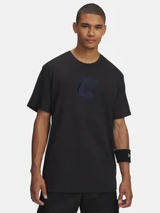 Men's Under Armour Curry Verbiage Tee 1-BLK T-Shirt - Men's