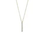 Náhrdelník s briliantovou tyčinkou zo zlata KLENOTA