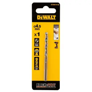 DeWALT Příslušenství - Vrták do kovu 4,5x80 mm DT20519