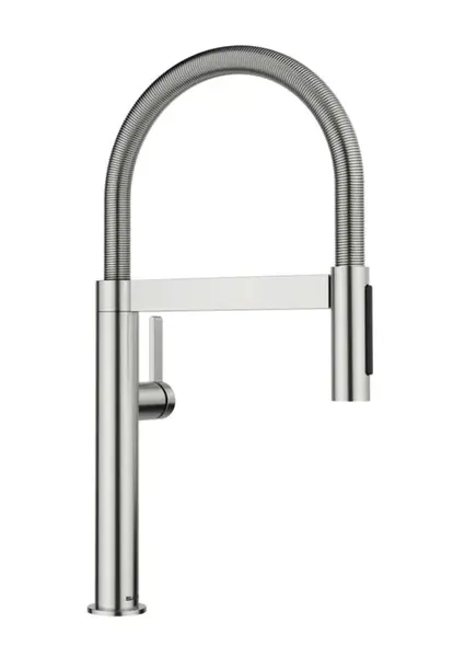 Blanco Culina S - Dřezová baterie s flexibilním ramenem a sprškou, ocel 527467