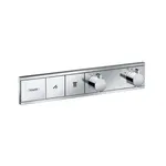 Hansgrohe RainSelect - Baterie pod omítku pro 2 spotřebiče, chrom 15380000