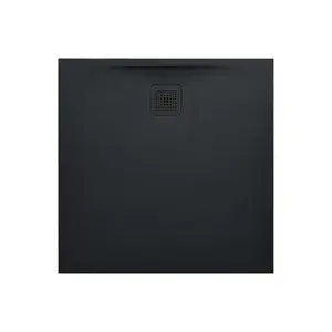 Laufen Pro - Sprchová vanička 90x90 cm, matná černá H2109560800001