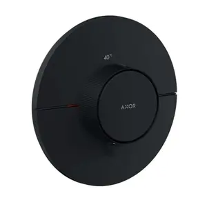 Axor ShowerSelect ID - Termostatická baterie pod omítku, HighFlow, matná černá 36759670