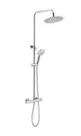 Novaservis Titania Pure - Sprchový set s termostatem, průměr 25 cm, chrom SET032/TER,0