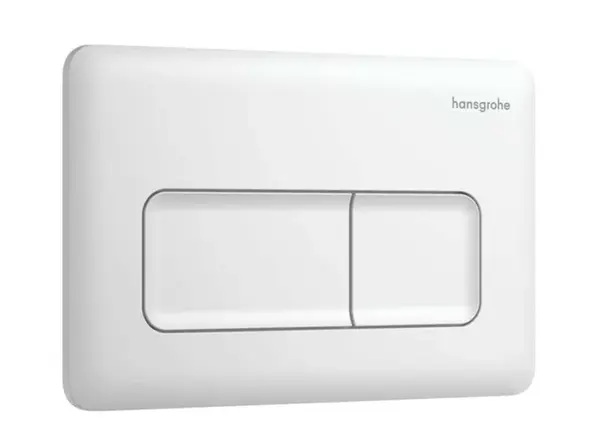 Hansgrohe iFrame Original Q - Ovládání splachování, matná bílá 66001700