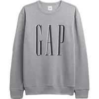 GAP V-LW DB FLEECE Pánská mikina, šedá, velikost