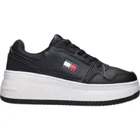 Tommy Hilfiger TJW RETRO BASKET FLATFORM Dámska vychádzková obuv, čierna, veľkosť