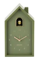 Hodiny Karlsson 11,5 x 20 x 6 cm zelená barva