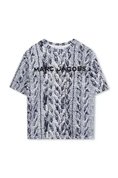 Dětské bavlněné tričko Marc Jacobs