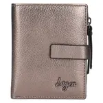 Dámská kožená peněženka Lagen Sigrid - stříbrná