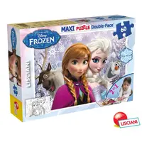 Frozen Puzzle Maxi 60 Elsa a Anna 70x50 cm 2v1