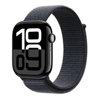 Apple Watch Series 10 GPS 46mm Jet Black Aluminium / Ink Sport Loop
