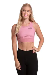 Meatfly dámská sportovní podprsenka Evee Storm Camo Pink | Růžová | Velikost L