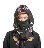 Meatfly kukla Conceal Storm Camo Pink | Maskáč | Velikost Oversized