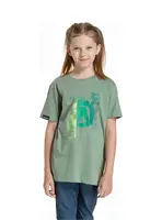 Meatfly dětské tričko Artee Olive | Zelená | Velikost 158 | 100% bavlna