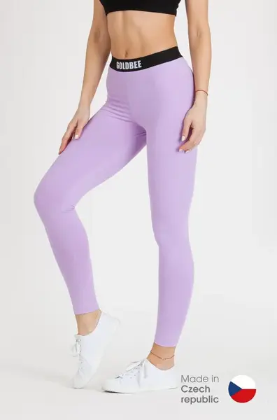 Dámské legíny goldbee beone fialová m